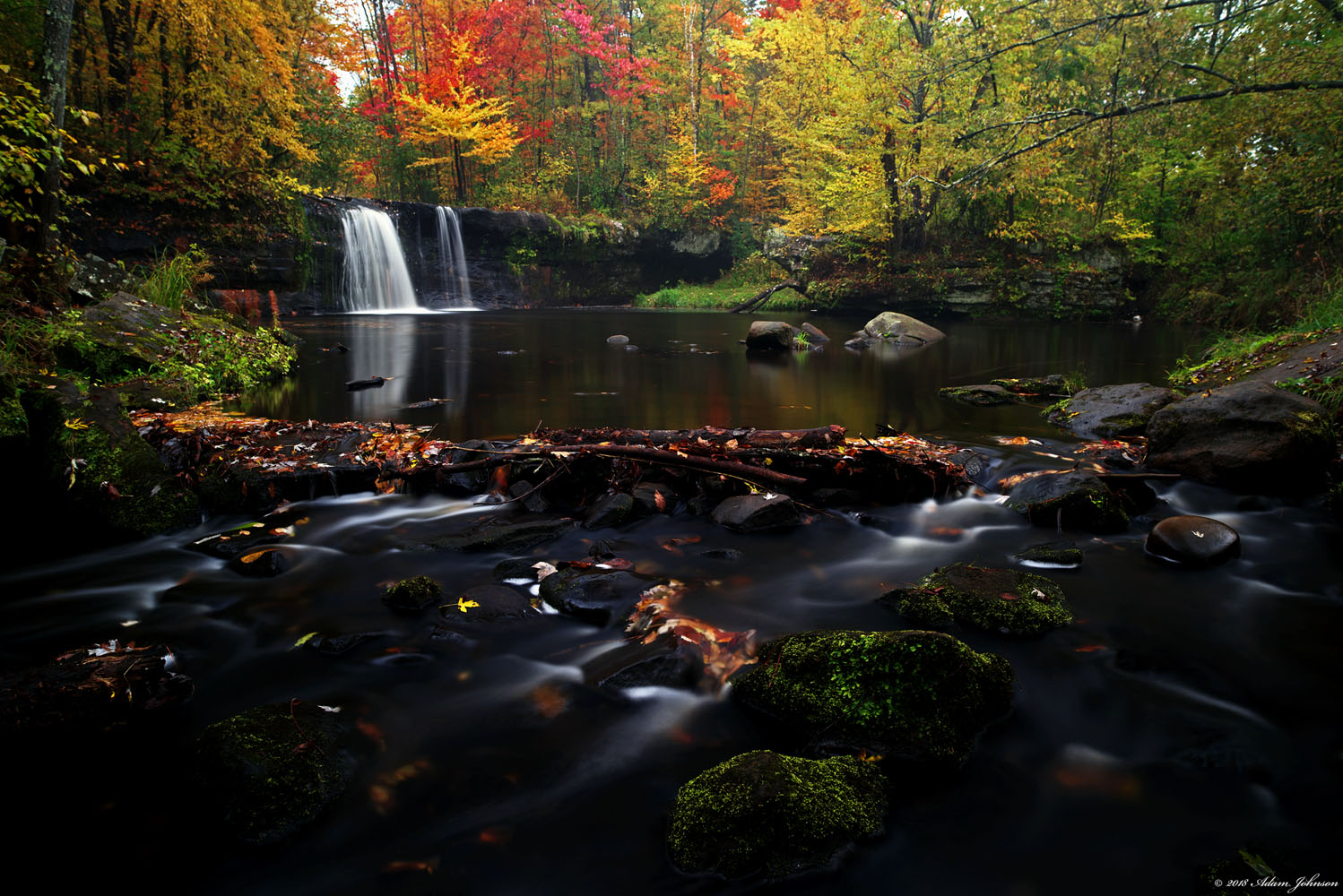 Wolf Creek Falls - Banning State Park