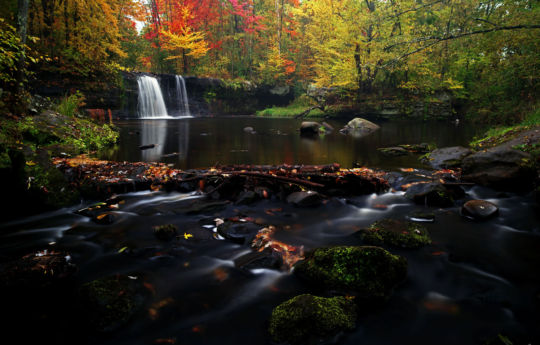 Wolf Creek Falls - Banning State Park