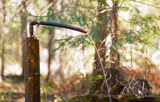 Well at Penturen Church - Beltrami Island State Forest