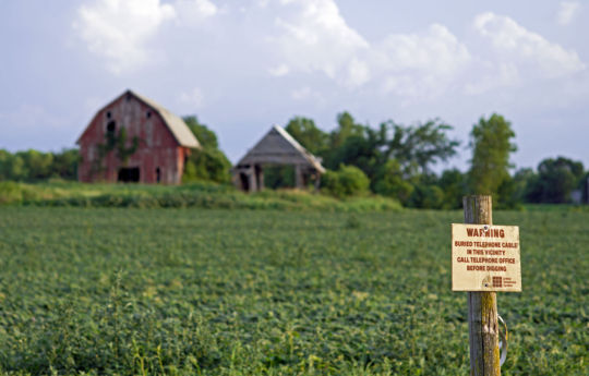 Abandoned farm structures northeast of Winthrop, MN | Sibley County MN