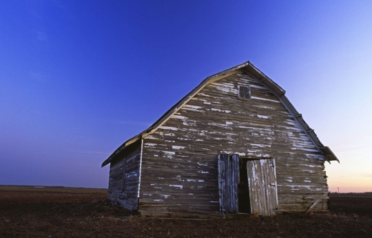 Abandoned granary west of Henderson, MN | Sibley County